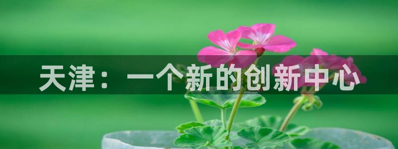 恒行娱乐陈74OOO5：天津：一个新的创新中心