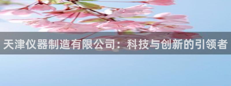 恒行2陈74OOO5：天津仪器制造有限公司：科技与创新的引领