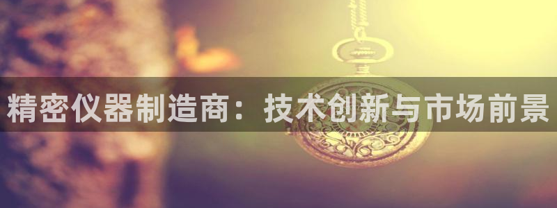 恒行娱乐吕74OOO5：精密仪器制造商：技术创新与市场前景