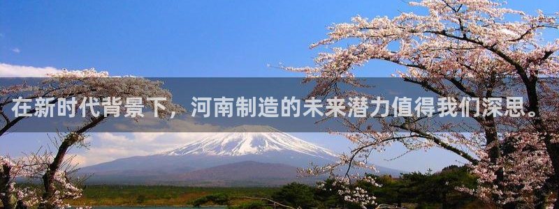 恒行娱乐陈74OOO5：在新时代背景下，河南制造的未来潜力值