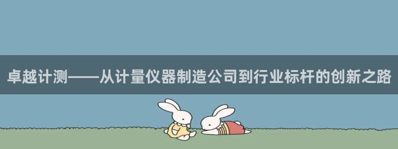 恒行开户娱乐赞议6ll5l：卓越计测——从计量仪器制造公司到